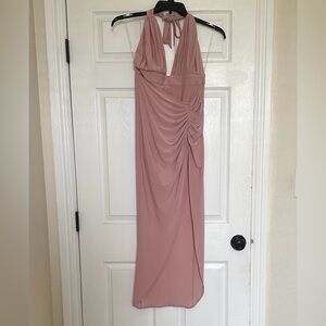 House of CB Mauve Backless Dress